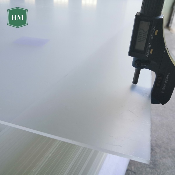 China's standard for thickness tolerance of cast acrylic sheets
