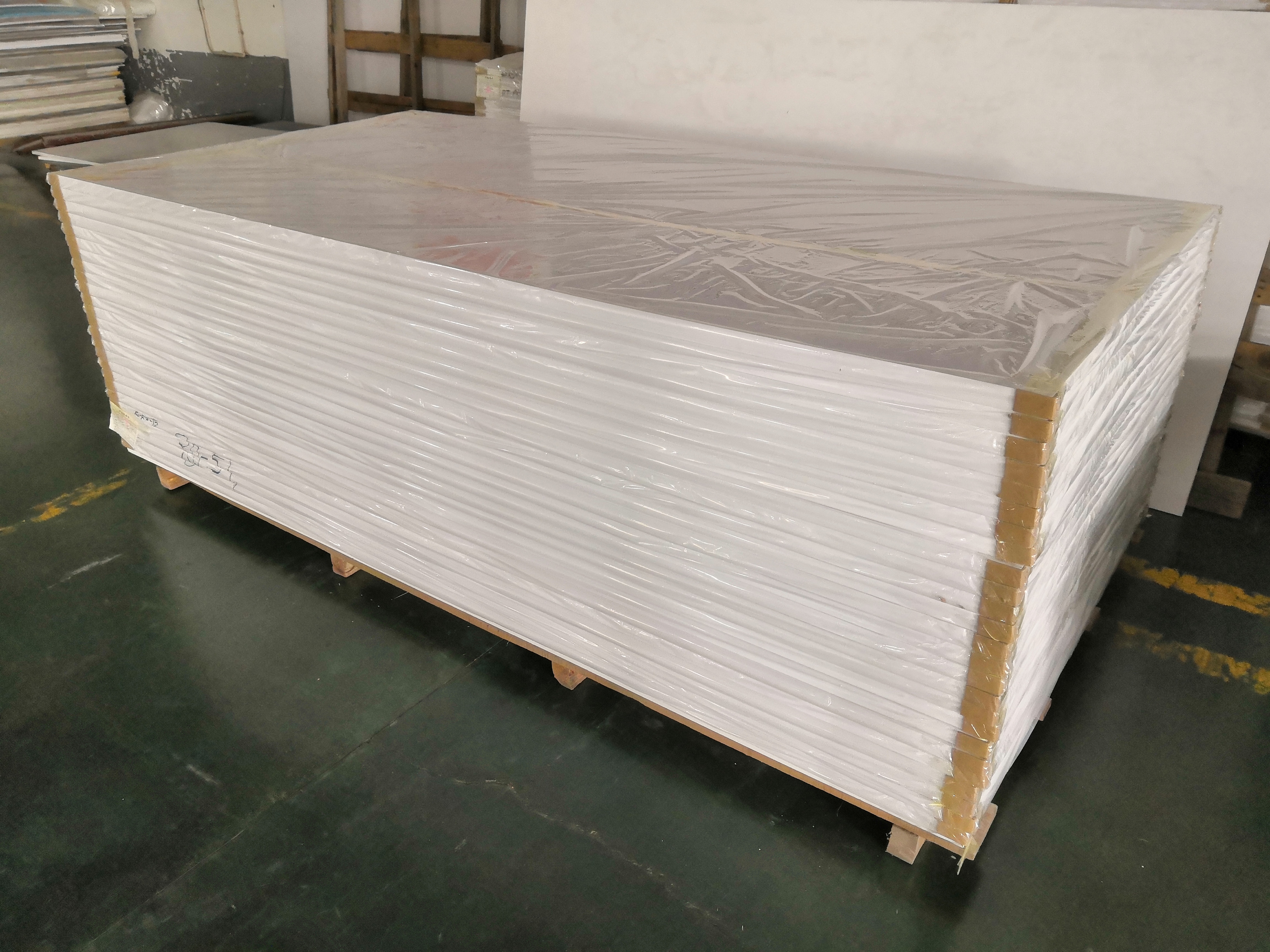 Tablero de espuma de PVC de impresión y señalización de fábrica de HuaMing, 1220x2440mm, 4x8 pies, 3mm de espesor