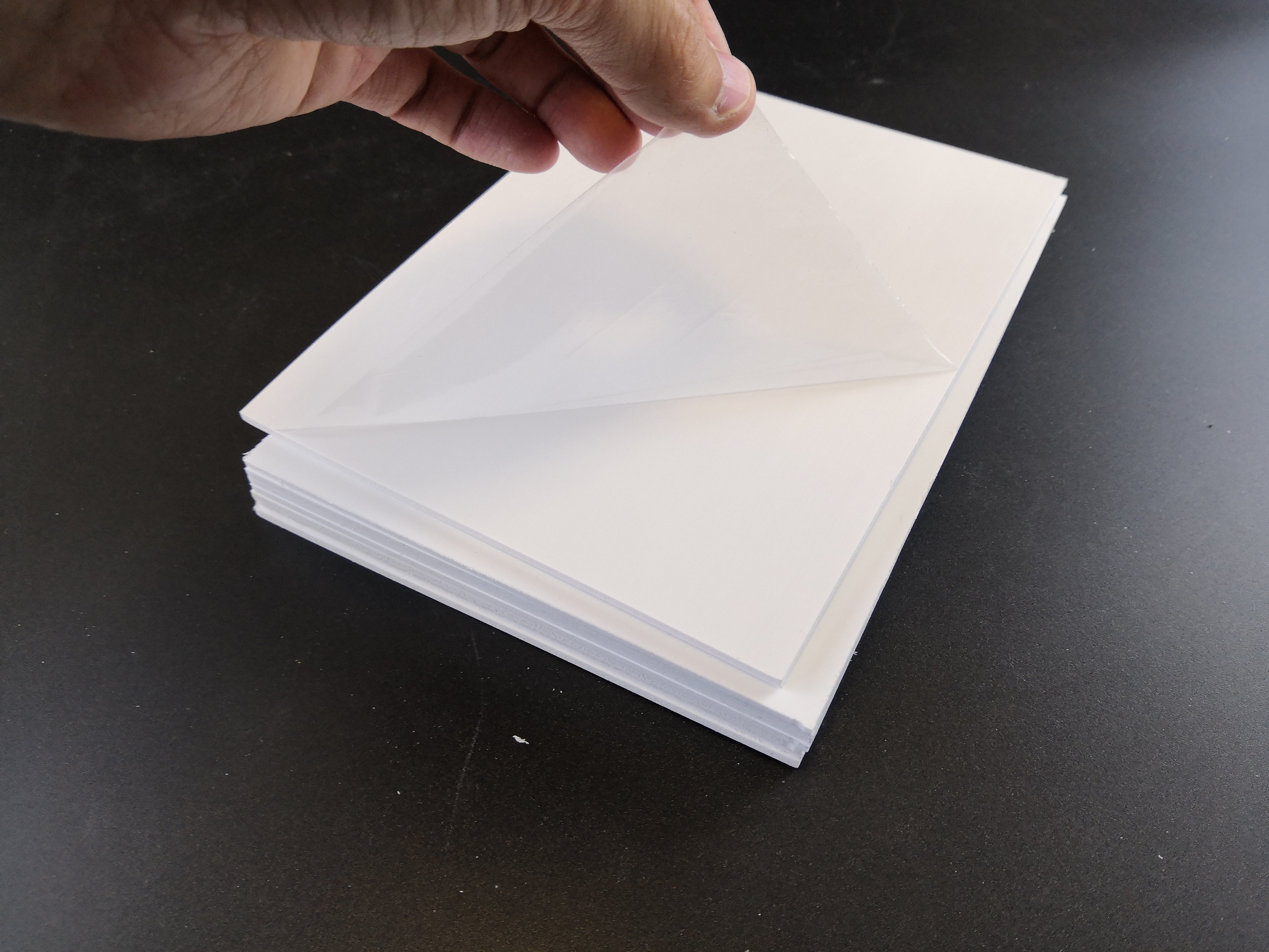 HuaMing 2050x3050mm white PVC foam board 3mm