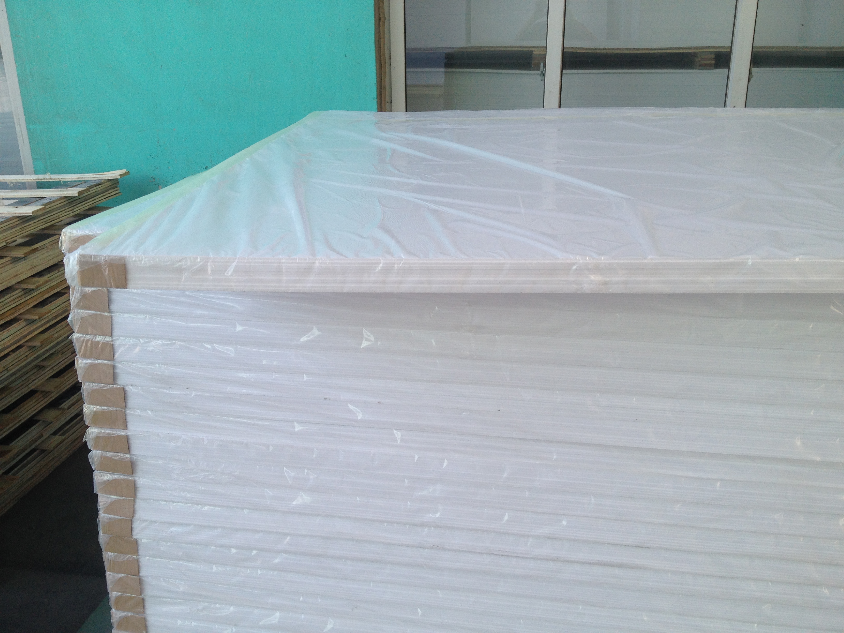 HuaMing 2050x3050mm tablero de espuma de PVC blanco 3mm