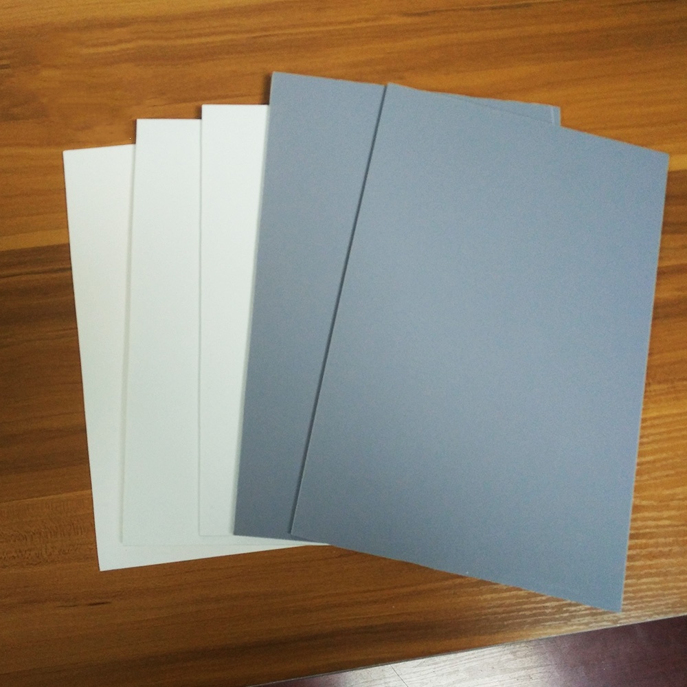 HuaMing factory PVC grey rigid sheet 1220x2440mm