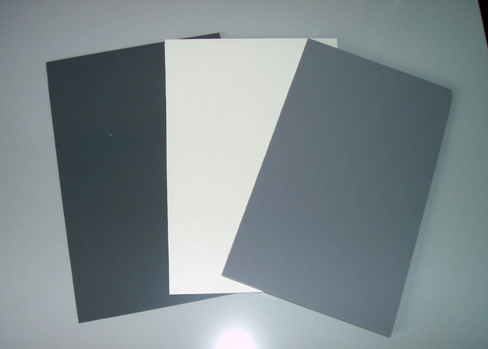 HuaMing factory PVC grey rigid sheet