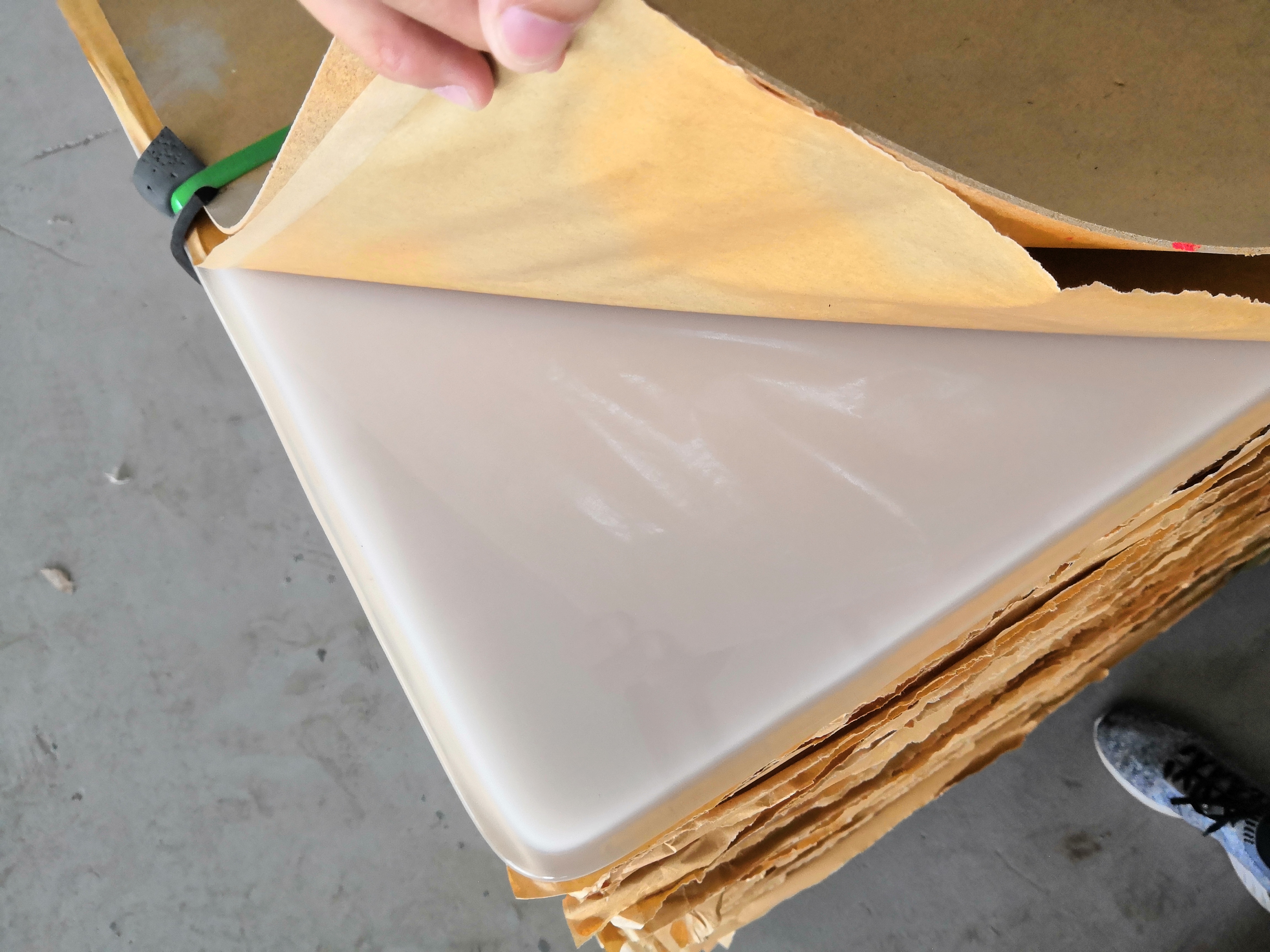 HuaMing cast opal white acrylic sheet