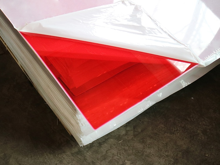 HuaMing 1250x1850mm cast acrylic sheet for south america