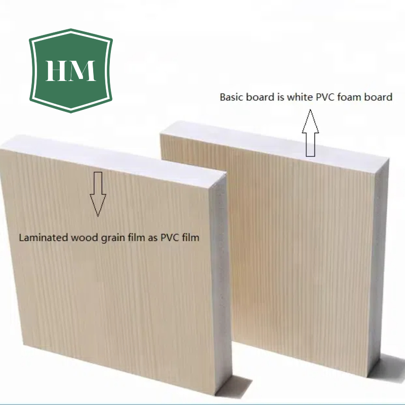 Panel de madera de PVC
