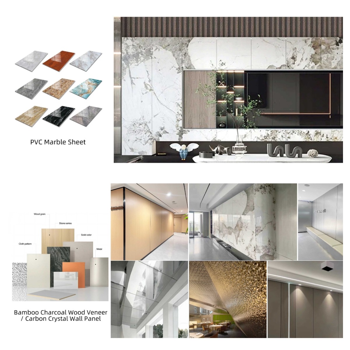 Panel de pared WPC de HuaMing