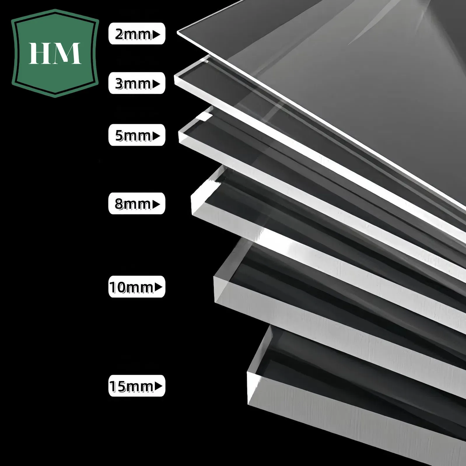 3mm Clear acrylic sheet