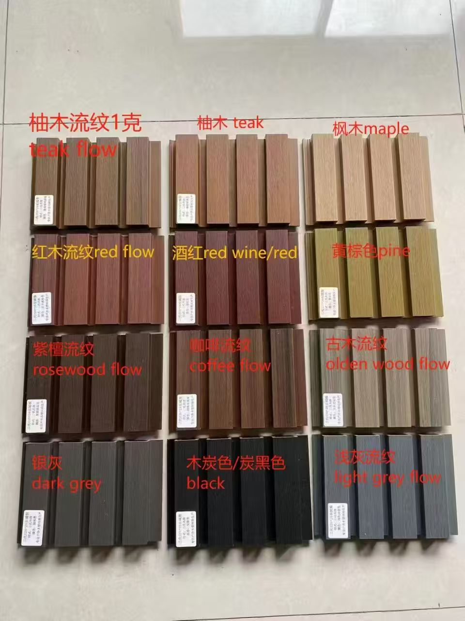 Outdoor wall panel