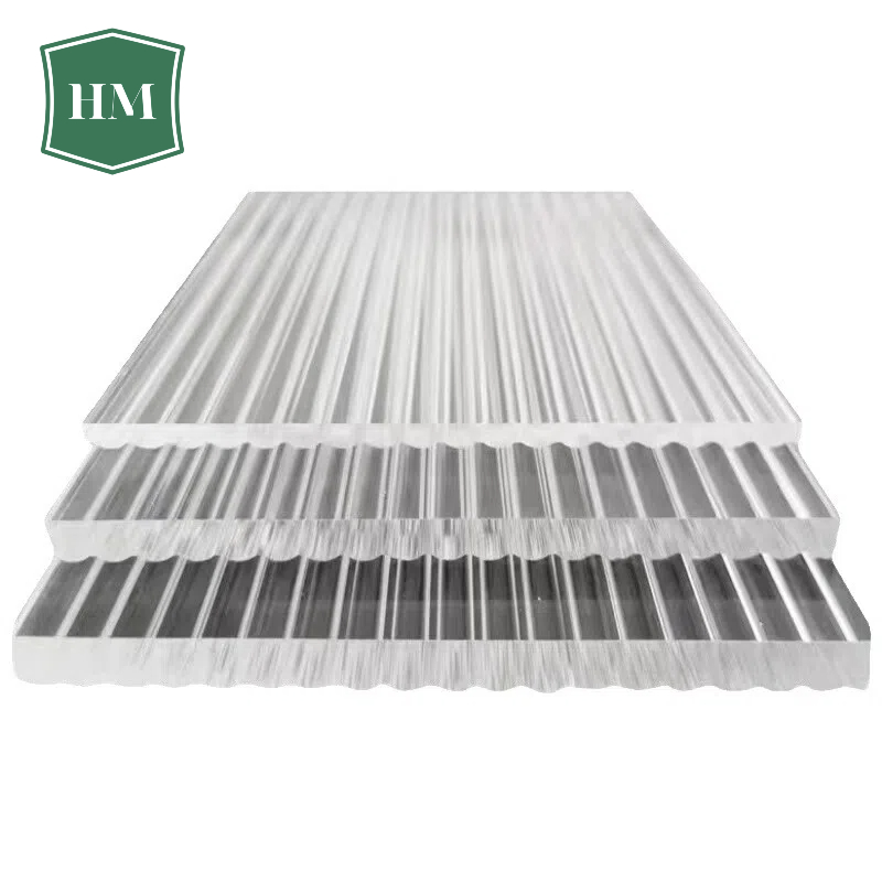 Ribbed Acrylic Sheet