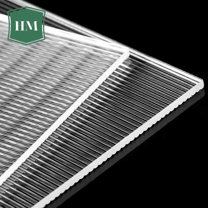 Ribbed Acrylic Sheet
