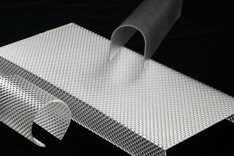 Ribbed Acrylic Sheet