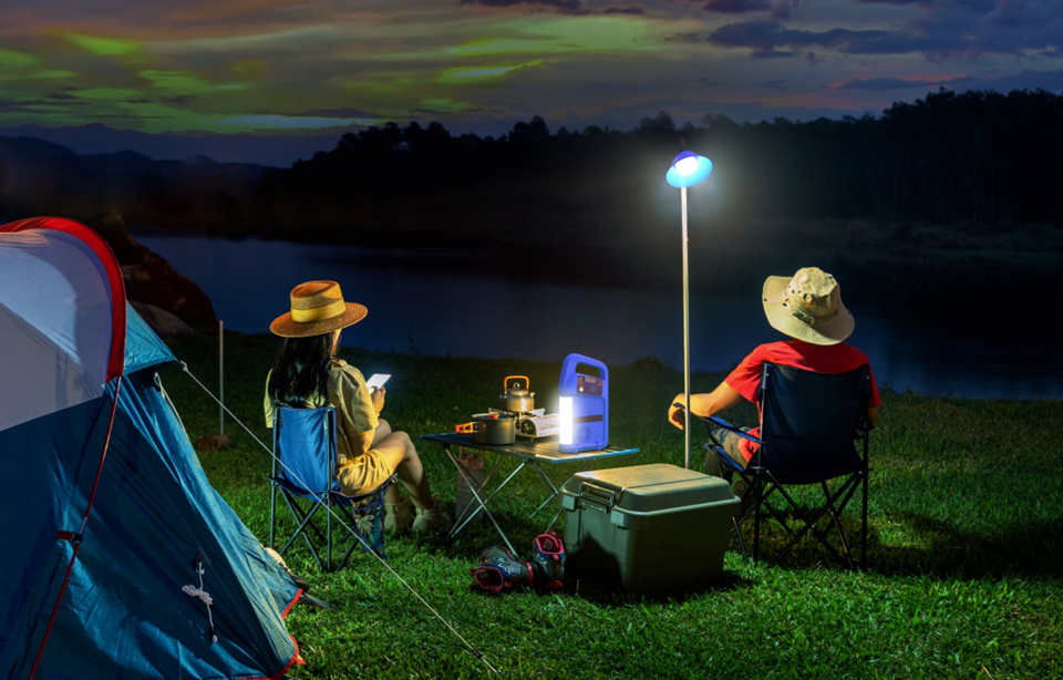 solar lights outdoor camping