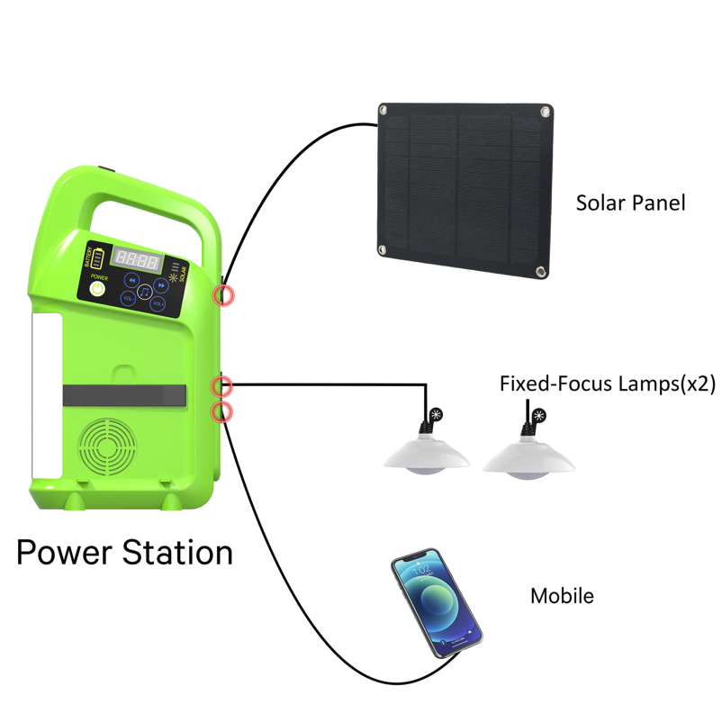 Solar Family Emergency Light