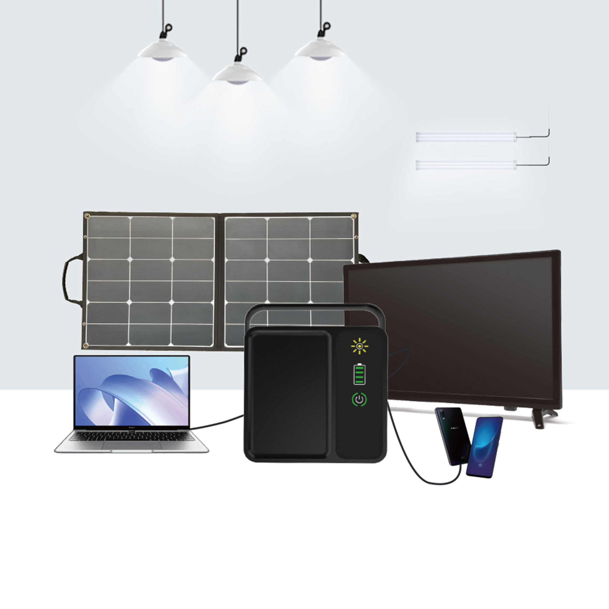 mini solar lighting kit