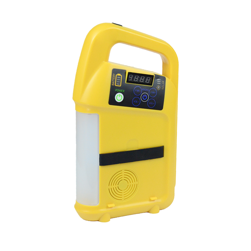 Multifunctional Portable Solar Camping Light with FM radio