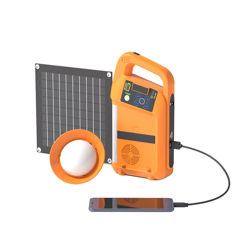 Small Portable Solar Reading Table Lamp