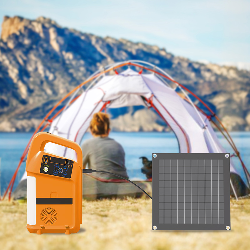 solar rechargeable camping light