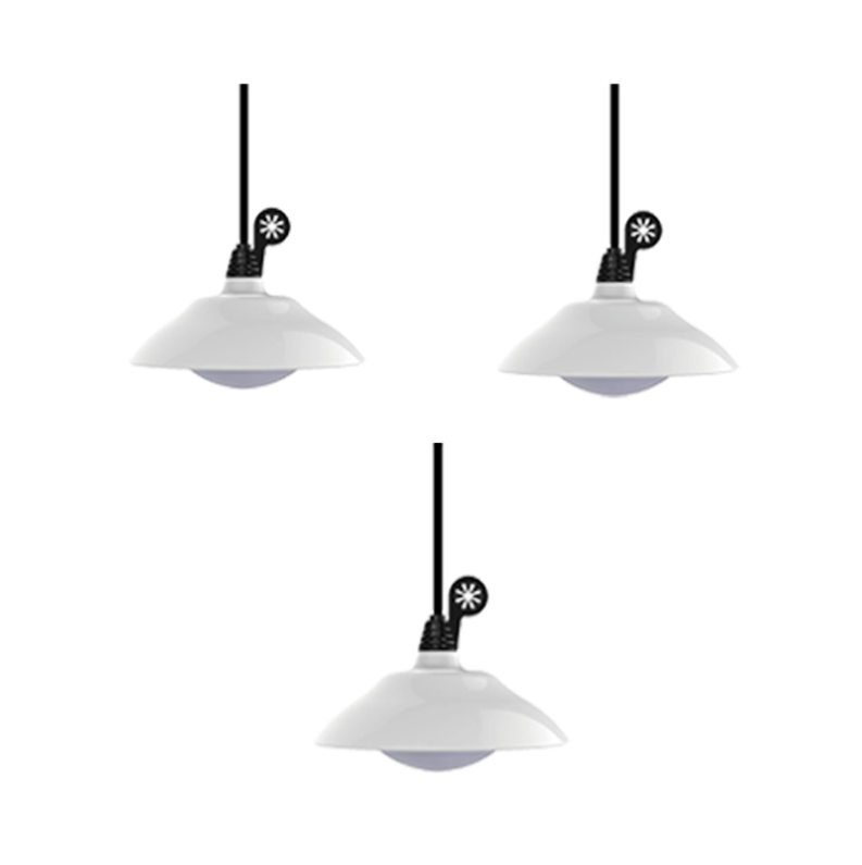 Off-grid Small Solar Home LED Lighting System Kit with Drop Lamp