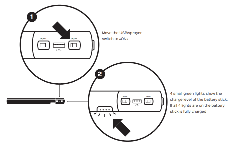 solar battery for Ulva sprayer