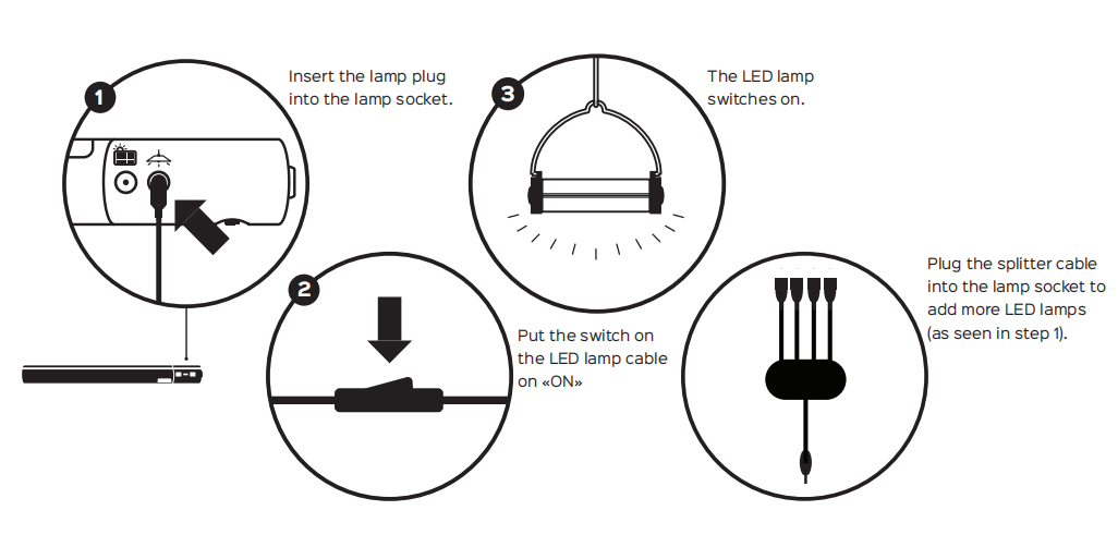 rechargeable solar battery stick