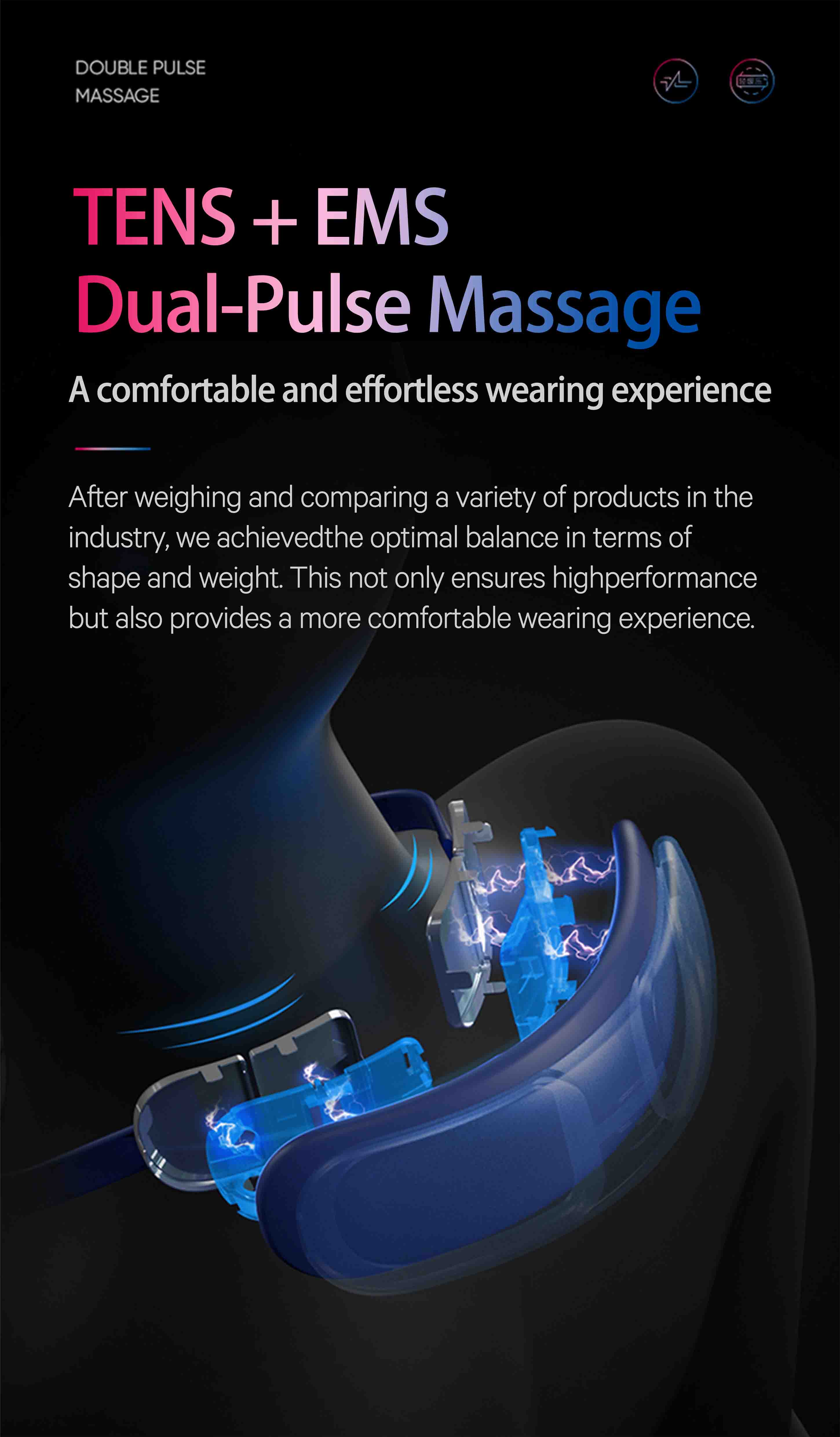 Smart Hanging Neck Massager