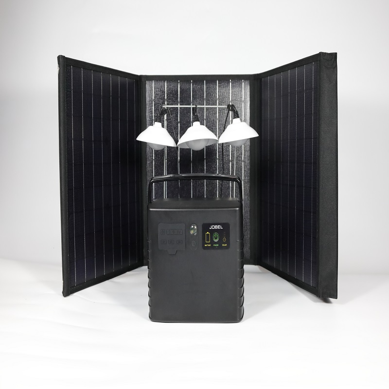 Home Solar Power Generator Storage Battery Kit