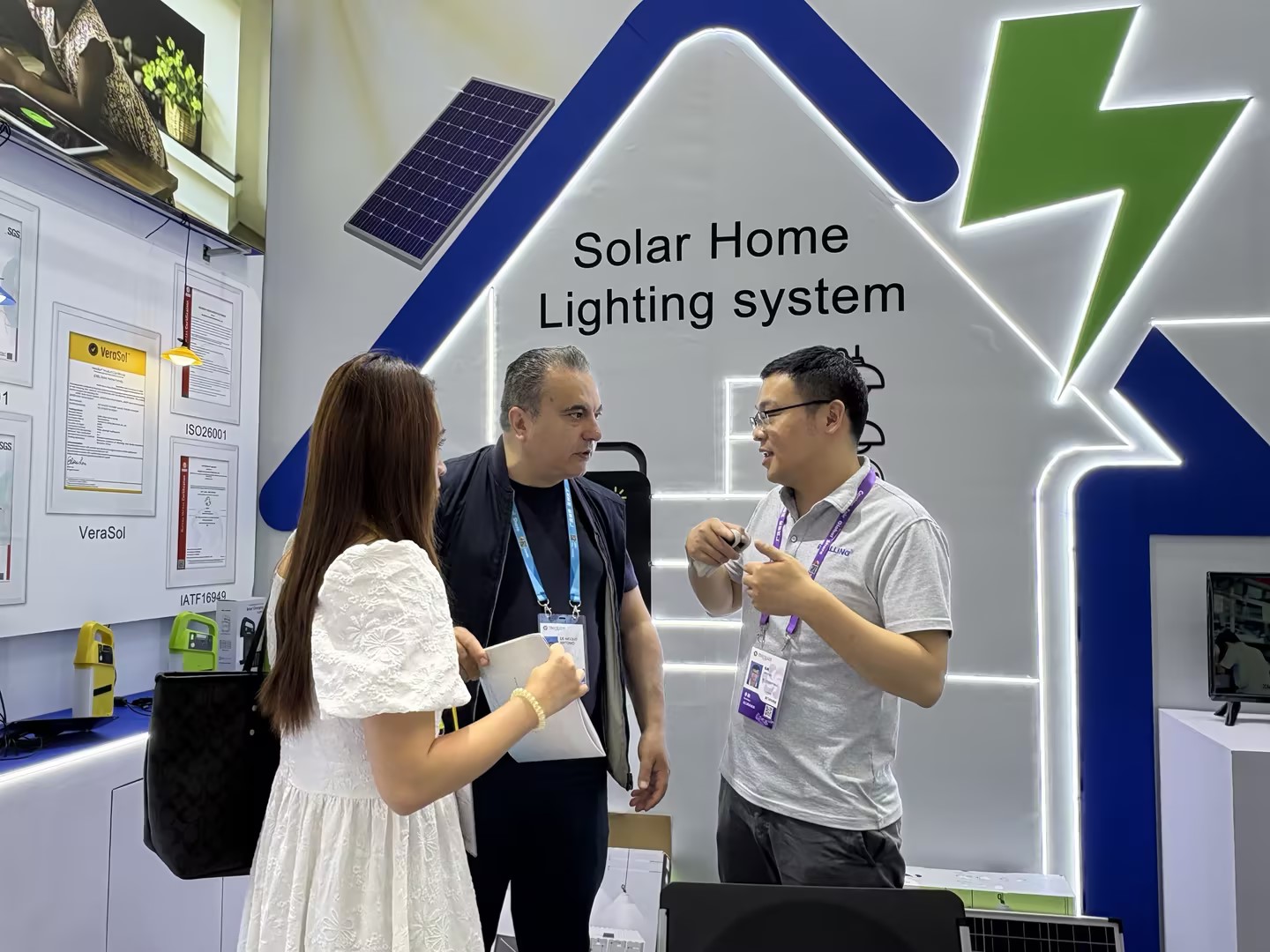 small off-grid solar system