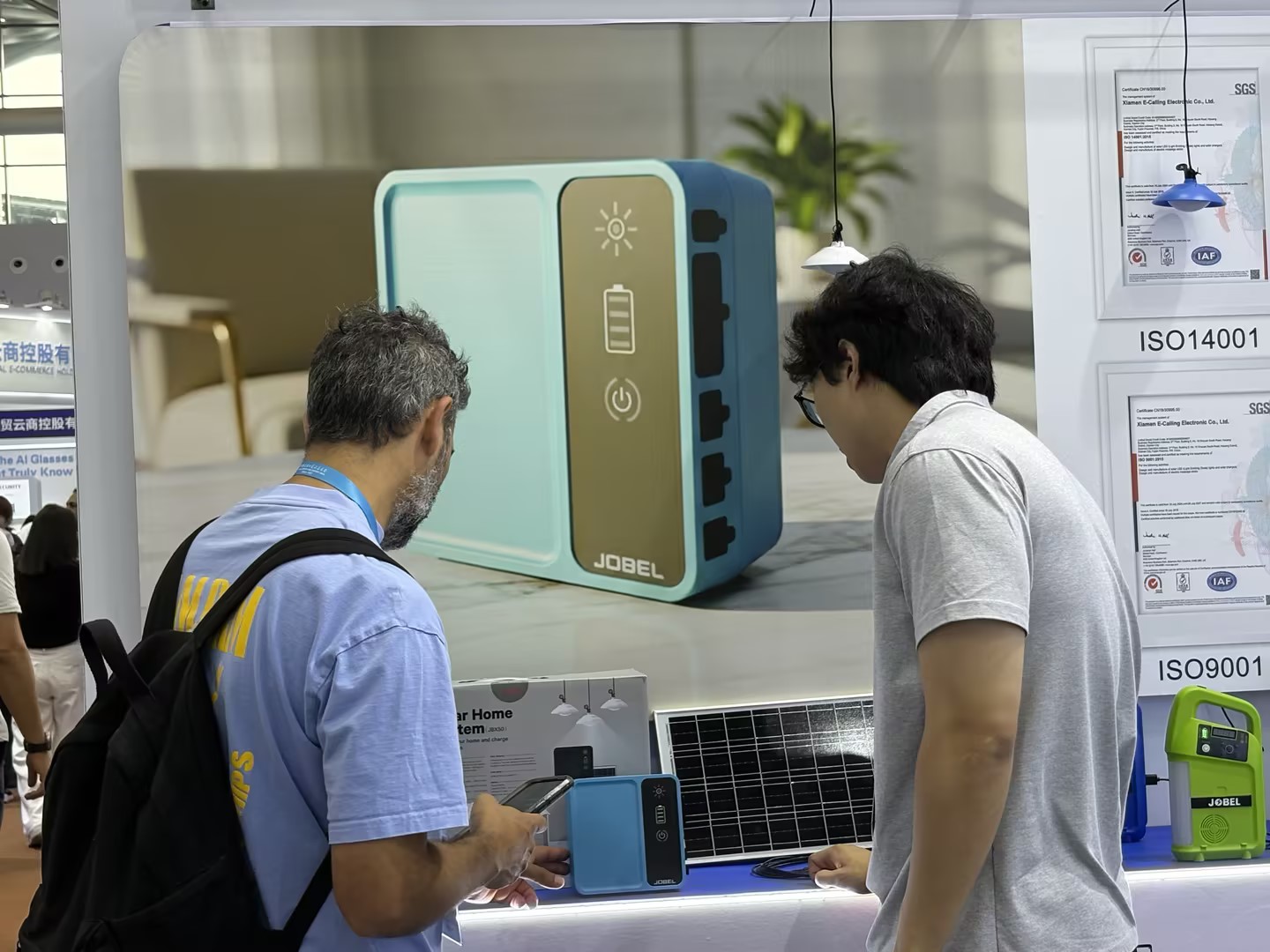 small off-grid solar system