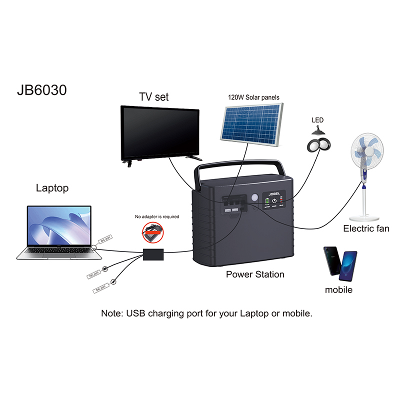 portable solar lamp