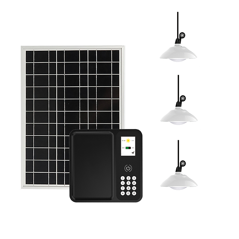 El mejor sistema de iluminación solar para hogares rurales en África.