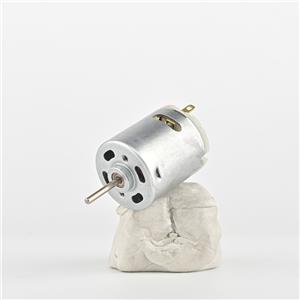 365 Hochgeschwindigkeitsbürsten-Mikro-Gleichstrommotor für Massagegerät und Haartrockner