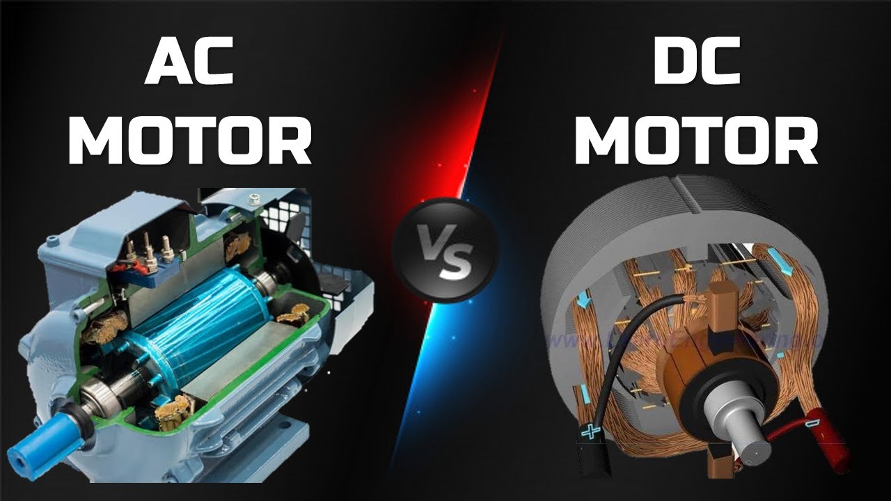 what is difference between ac motor and dc motor