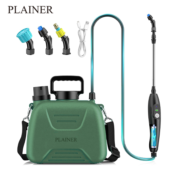 Plainer Upgrade Electric Garden Sprayer with Battery Indicator