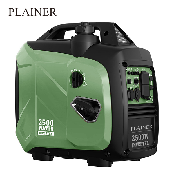 Plainer 2500-Watt Gas Powered Portable dynamos