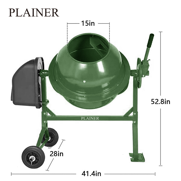Plainer 120L Mixing Tools for Stucco Mortar