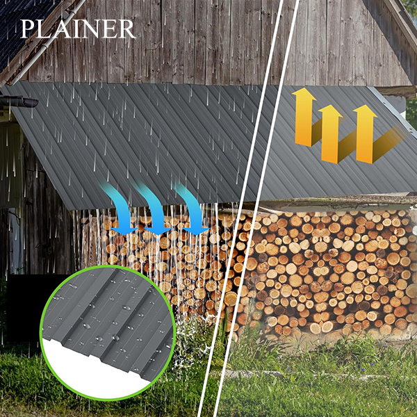 Plainer Metal Roofing Panels