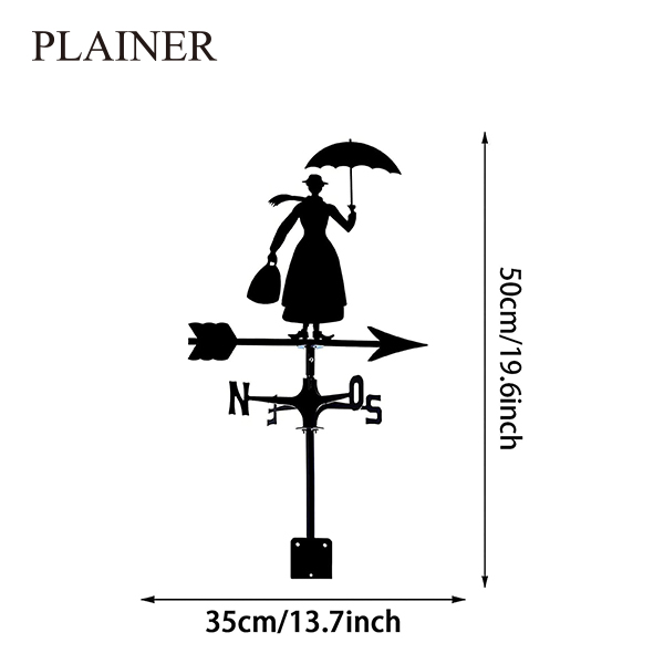 Plainer Metal Weather Vanes for Roof