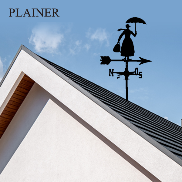 Plainer Metal Weather Vanes for Roof