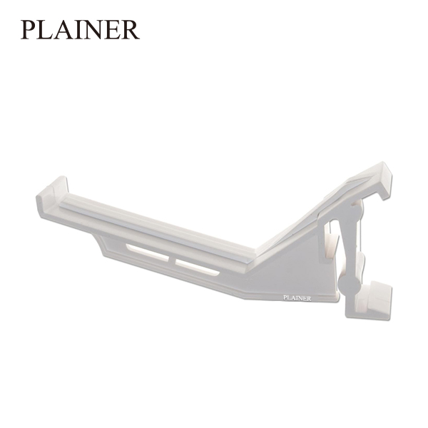 Plainer White Vinyl Gutters Bracket