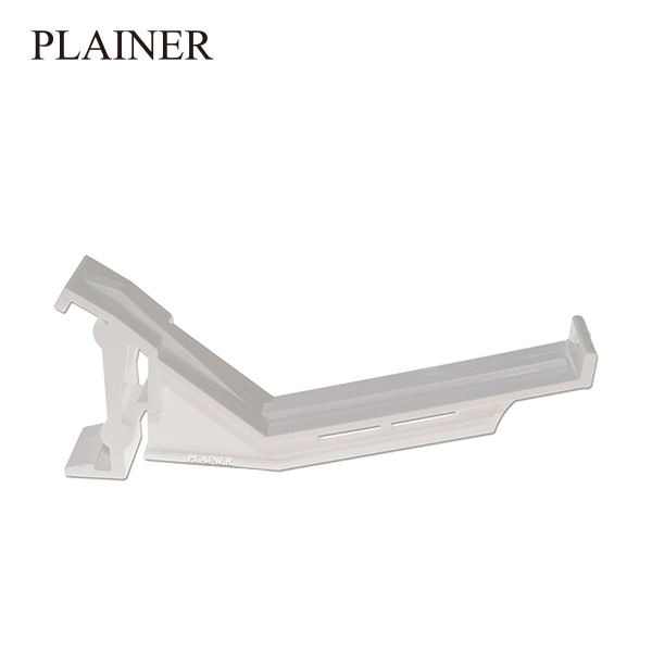 Plainer White Vinyl Gutters Bracket