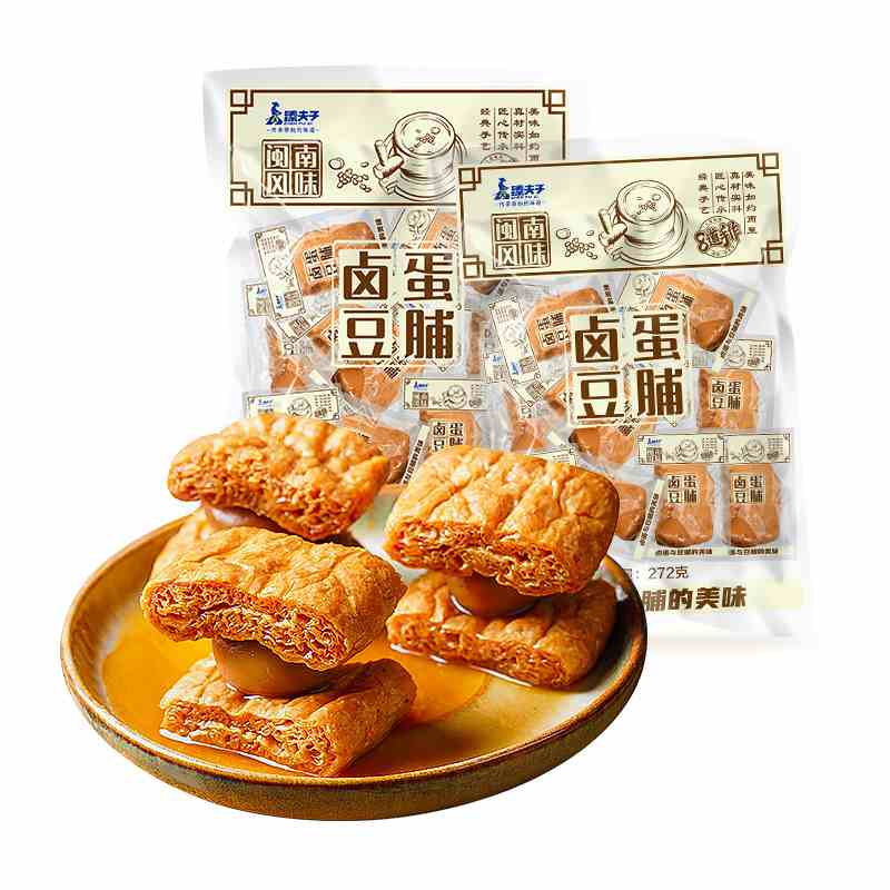 208g Quail Egg Dried Tofu Snacks