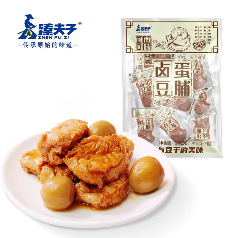 Barbecue Flavor Snacks Quail Egg And Dried Tofu