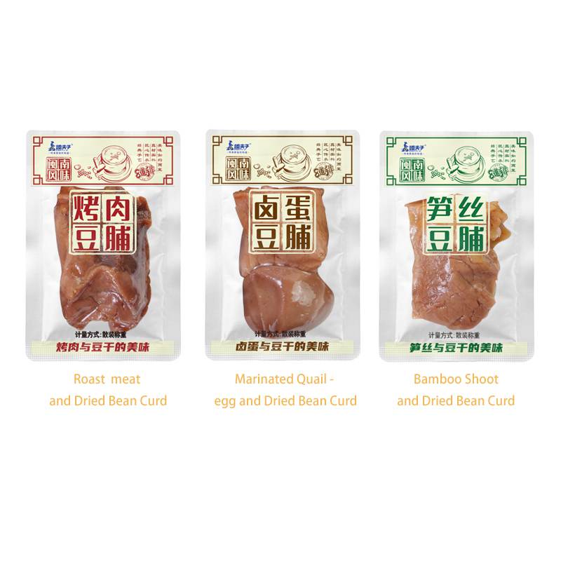 Barbecue Flavor Snacks Quail Egg And Dried Tofu