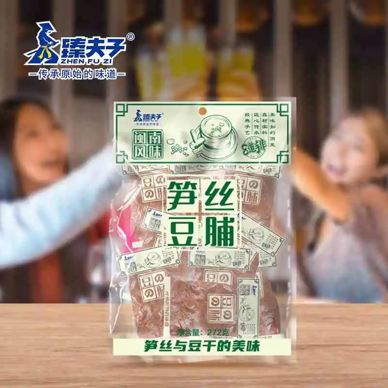 Hand Shredded Bamboo Shoot Dried Bean Curd Snacks