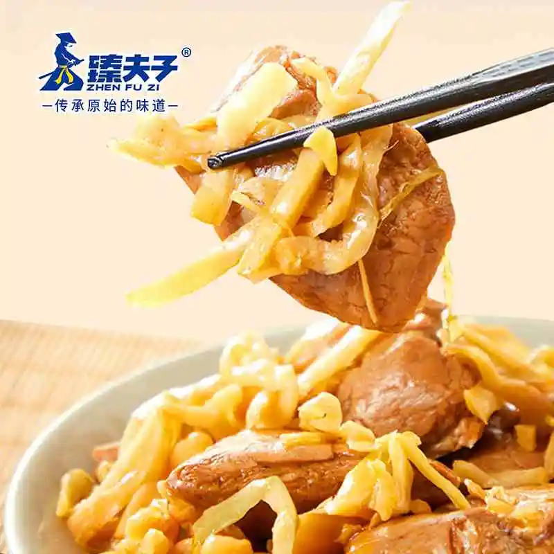 Hand Shredded Bamboo Shoot Dried Bean Curd Snacks