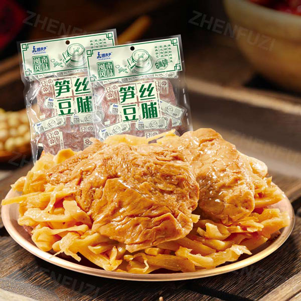 Bamboo Shoot with Dried Tofu:A new trend-plant-based snacks