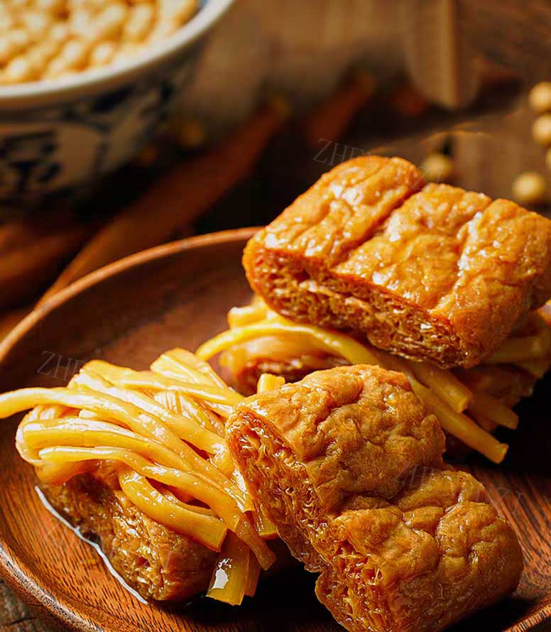 bamboo shoots with dried tofu