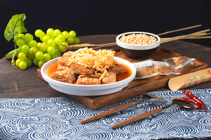 bamboo shoot with dried tofu bamboo shoot with dried tofu