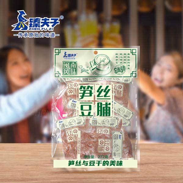 bamboo shoots with dried tofu