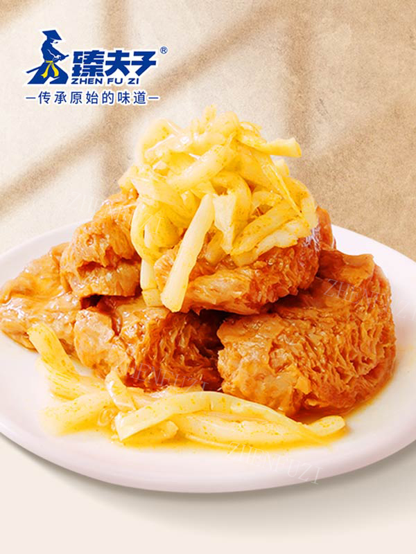 bamboo shoots with dried tofu